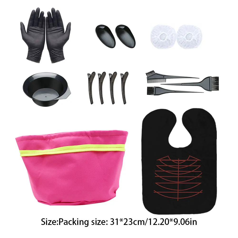 

Deep Conditioning Heat Cap Hair Care Hat Set Adjustable Thermal Hair SteamerCap HairColouring Tools Set ForHome Family Personal