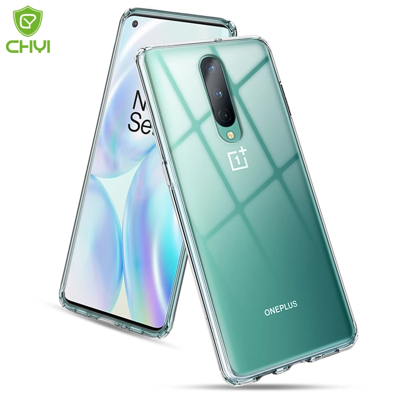 

Luxury Transparent Shockproof Phone Case For Oneplus Nord N10 5G TPU Bumper anti-drop with Scratch proof hard back 1+ 9 8 8T Pro