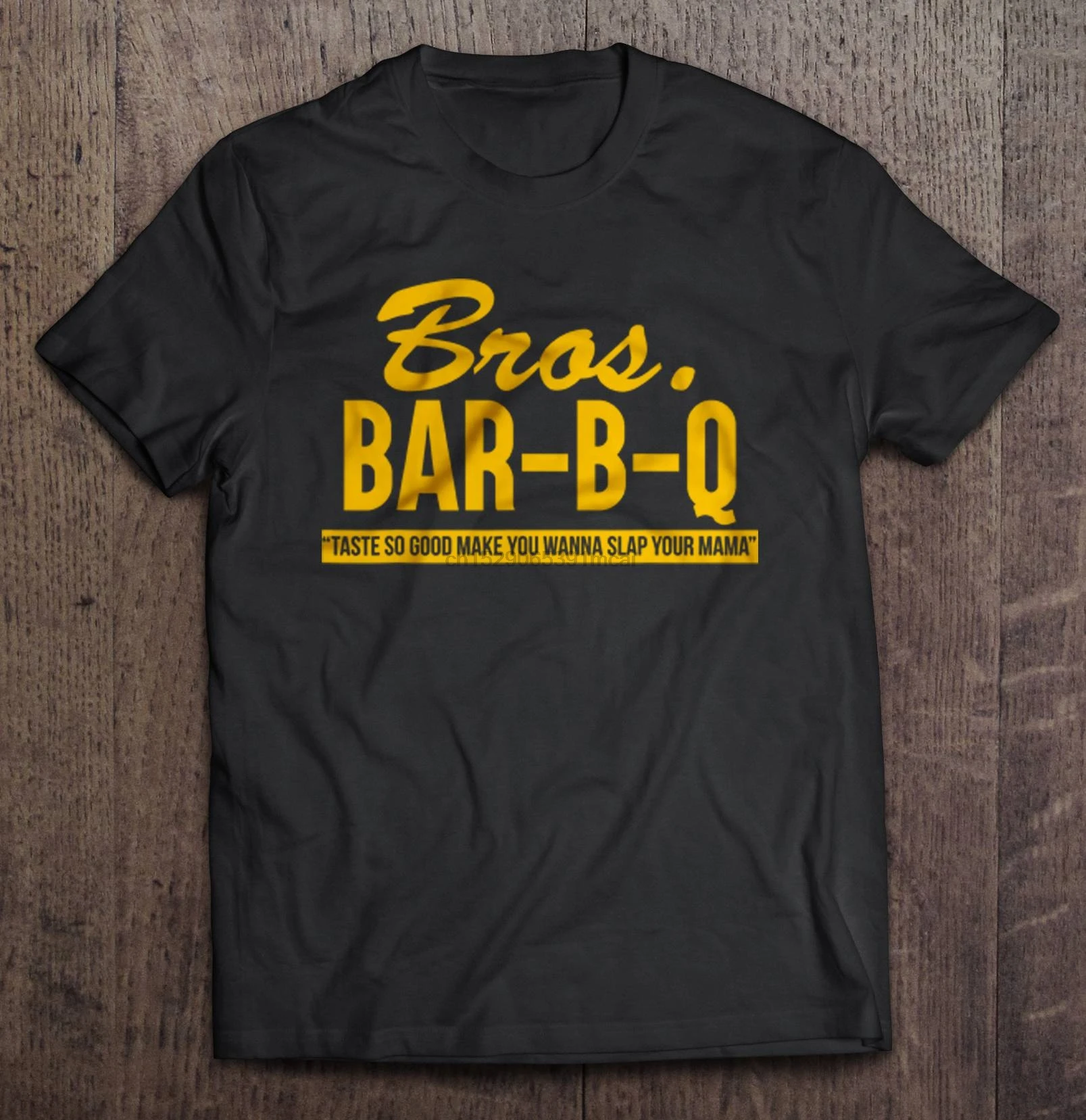 Мужская забавная футболка модная Bros Bar-B-Q на вкус так хорошо что вы хотите