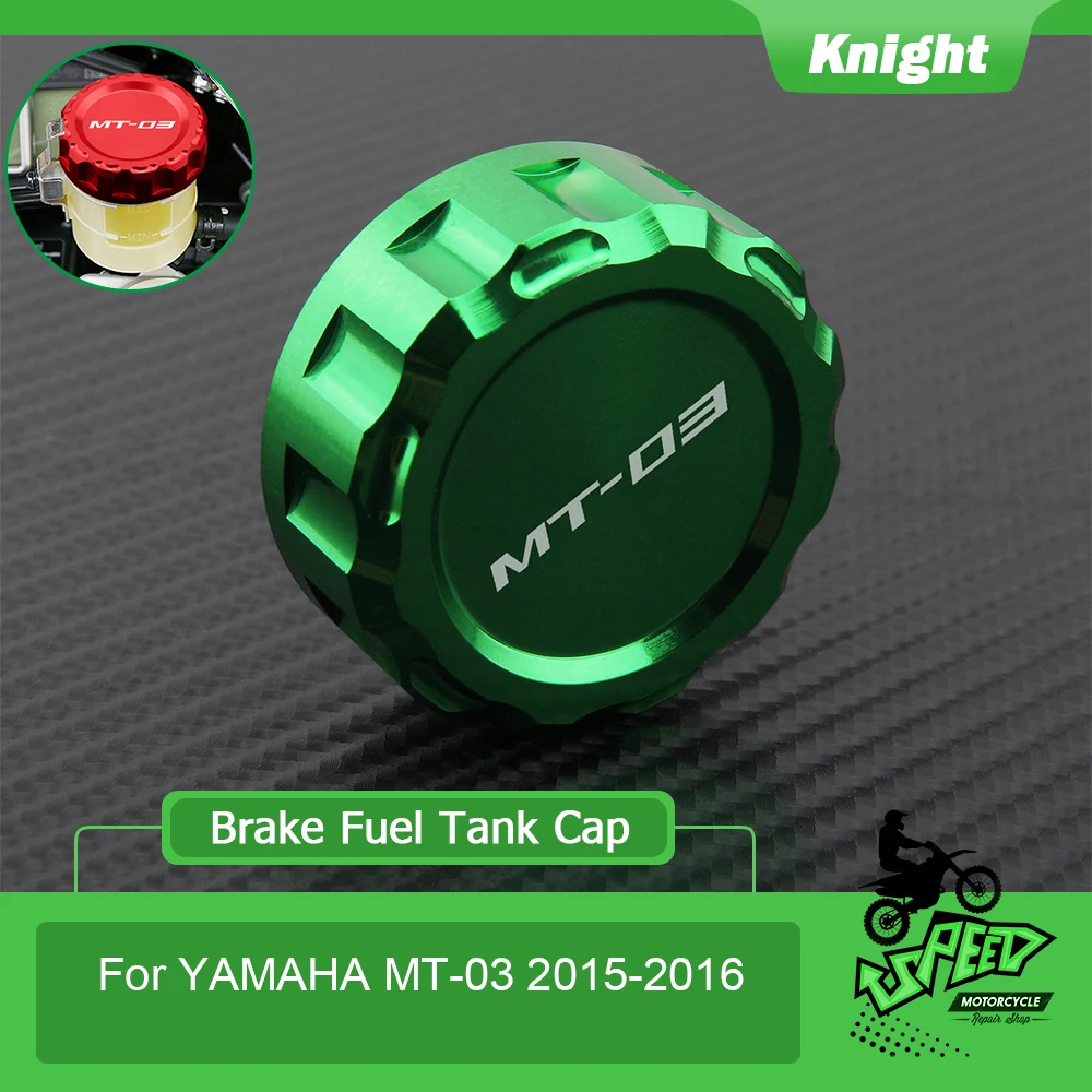 

Motorcycle CNC Aluminum Rear Brake Fluid Reservoir Cover Cap Hot Sale for Yamaha MT-03 MT03 mt03 2015-2016