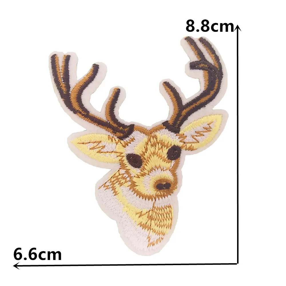 Мультфильм дети утюжок на нашивках вышивка ремонт аппликации животных Швейные