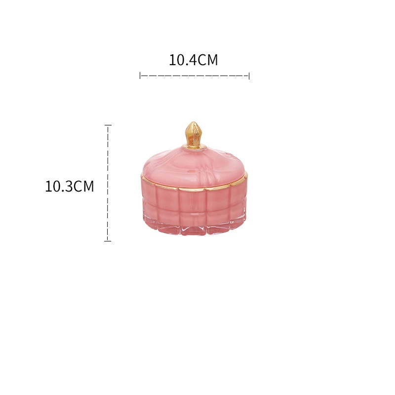 Винтажный цветной прозрачный контейнер для хранения конфет с крышкой|Бутылки и