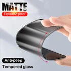 Керамическая матовая защитная пленка для iPhone 12 11 Pro Max, защита экрана X XR XS Max 6 6S 7 8 Plus SE, противоударное защитное стекло