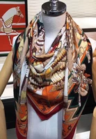 2019 new arrival autumn winter horse 70 cashmere 30 silk triangle scarf 18894 cm warm fashion wrap shawl for women lady girl