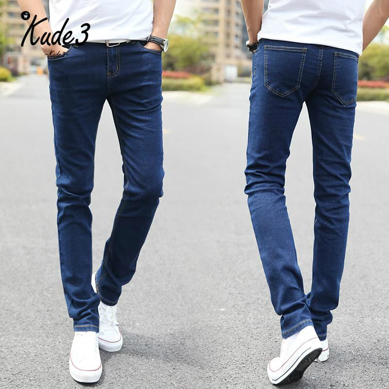 7 стиль дизайн джинсы скинни подходят искусственно состаренные брюки мужские