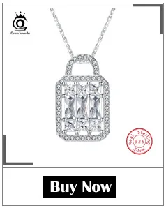 ORSA JEWELS Настоящее 925 Серебряное ожерелье и кулоны Фея сидя на Луне Оригинальное романтическое ожерелье Девушка ювелирное изделие подарок SN106