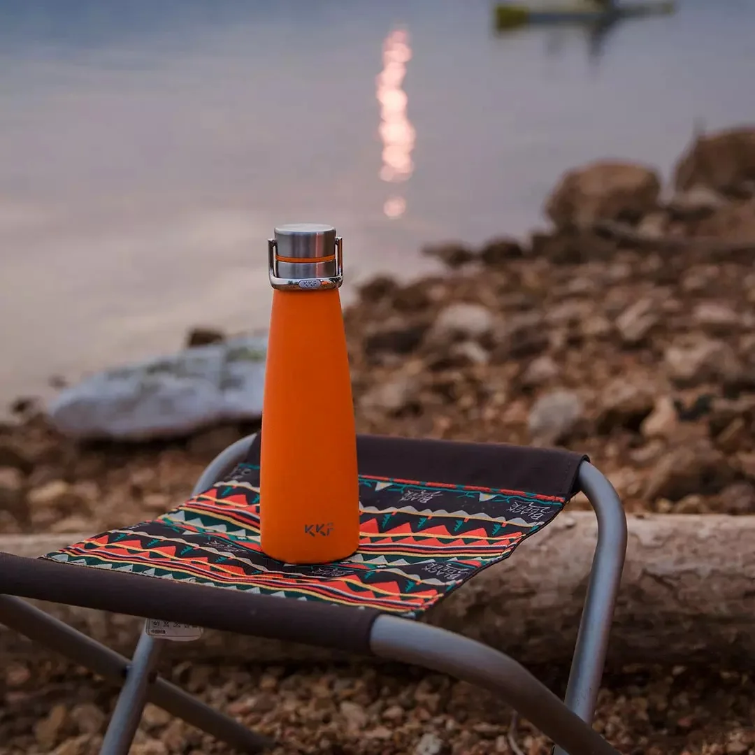 

Xiaomi KKF Vacuum Bottle 24h Insulation Cup Thermoses Stainless Steel Thermos Flask 475ML Travel Mug Portable Sports Cold Cup