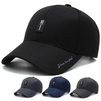high quality baseball cap mens baseball cap dad hat trucker hat outdoor sports cap solid color adjustable 56 60 cm peaked caps