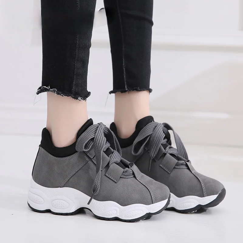 

New Women's Shoes Lace-up Fashion Casual Shoes Trifle Low-top Shoes Single Shoes