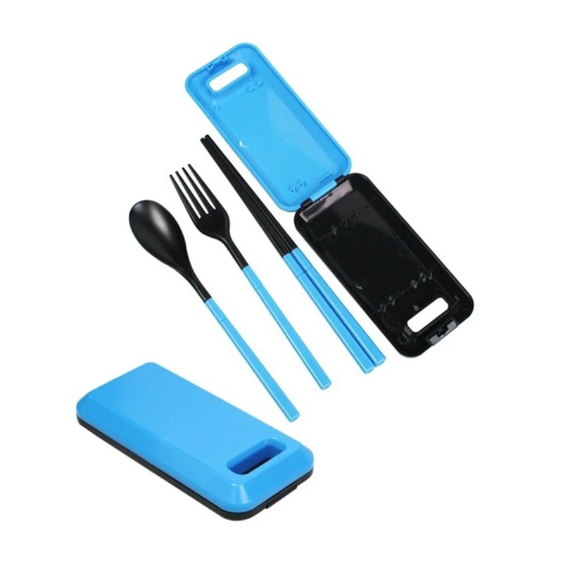 1 набор столовых приборов портативные дорожные детские столовые приборы для