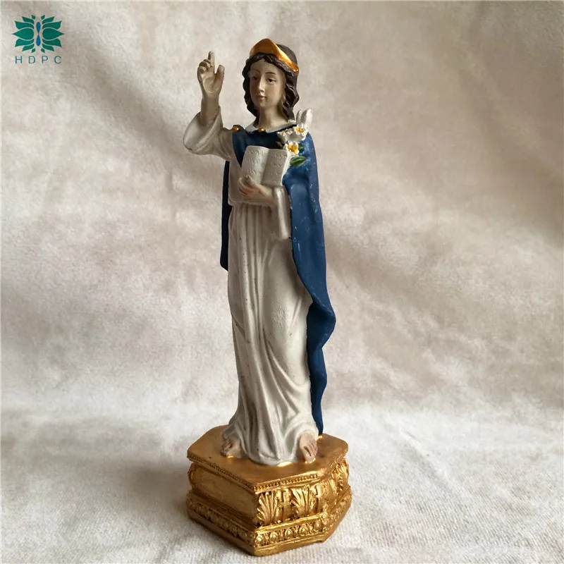 Angel thick sand with mental table equipment box court therapy prayer sculptures for holy objects rosary church f | Дом и сад