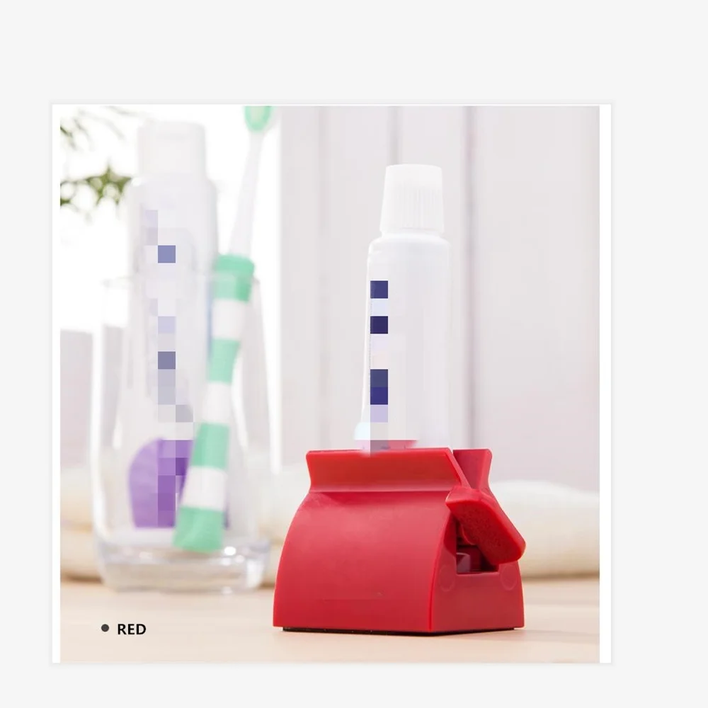 Завальцовка зубная паста соковыжималка Легкий дозатор Держатель сиденья