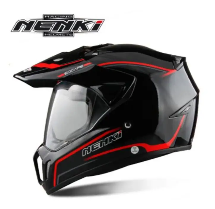 Новинка мотоциклетный шлем nenki для езды по пересеченной местности двойной Зимний