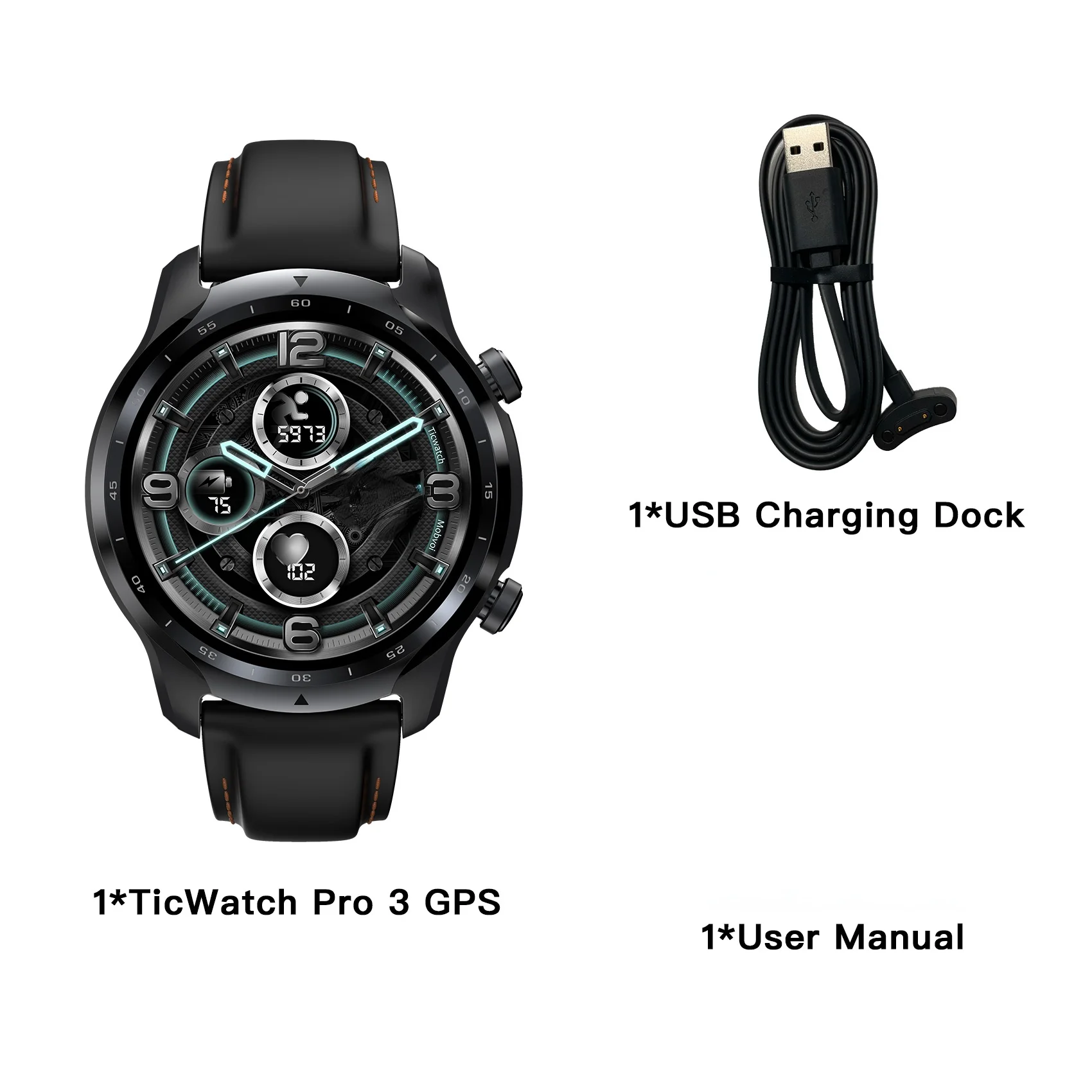 

Смарт-часы TicWatch Pro 3 с GPS, мужские спортивные/умные часы, двухслойный дисплей, Snapdragon Wear 4100, 8 ГБ, аккумулятор от 3 до 45 дней