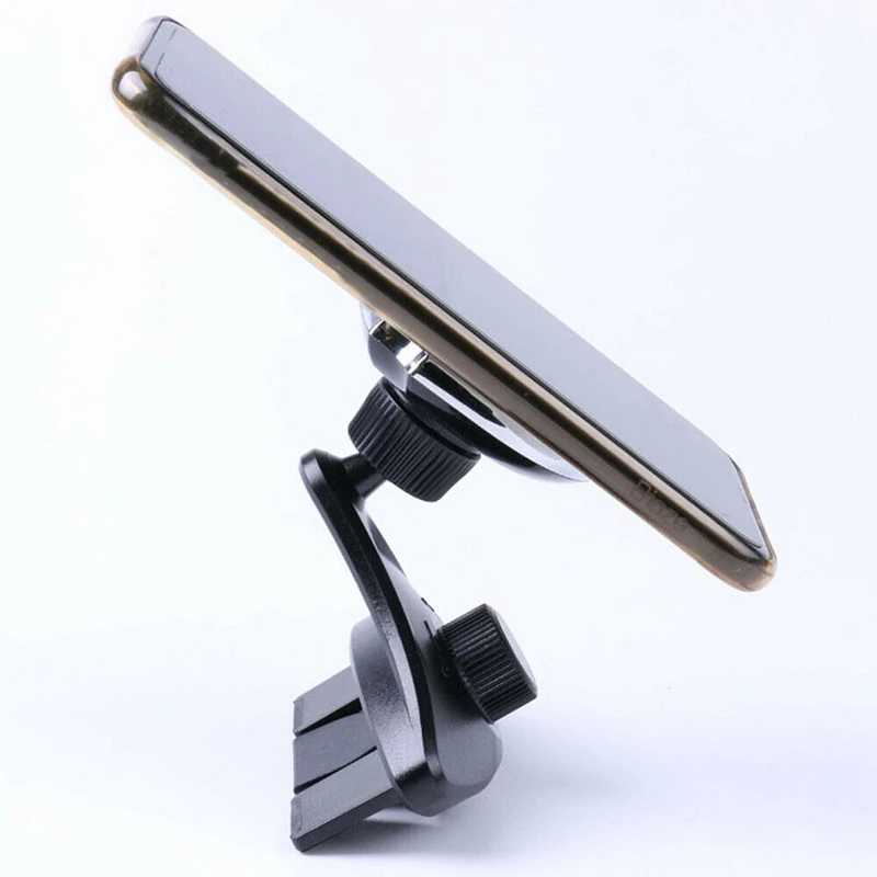 360 ° поворотный слот для CD дисков Автомобильный держатель с магнитной защелкой и