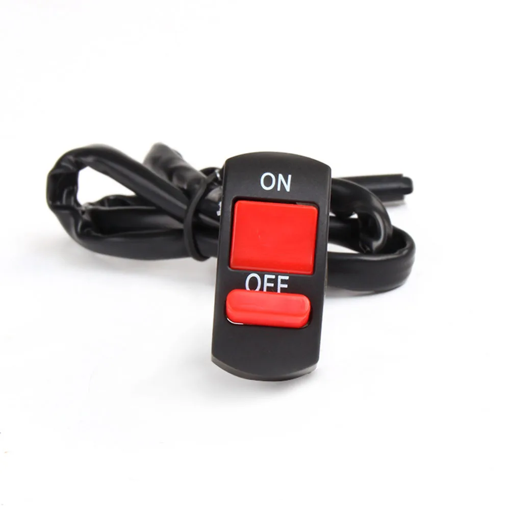 

Motorcycle Handlebar Mount On-Off Button Switch Double Flash Dangerous Lamp Controller Headlamp Switch