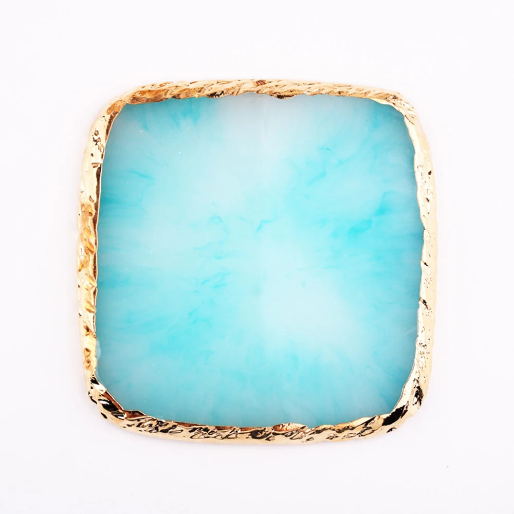 Посуда из смолы с геометрическим узором керамическая тарелка листьями корзина