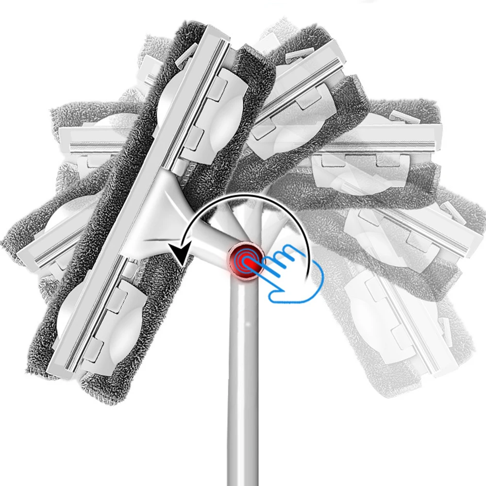 Двойными бортами ложки с длинной ручкой щетка для чистки стекла Телескопический