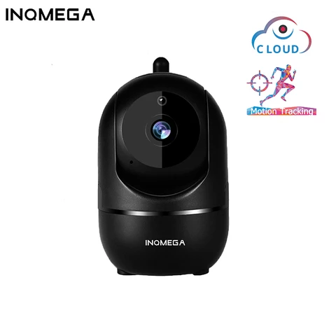 Беспроводная IP-камера INQMEGA HD 720P/1080P, цвет черный/белый, комплектация в ассортименте - изображение