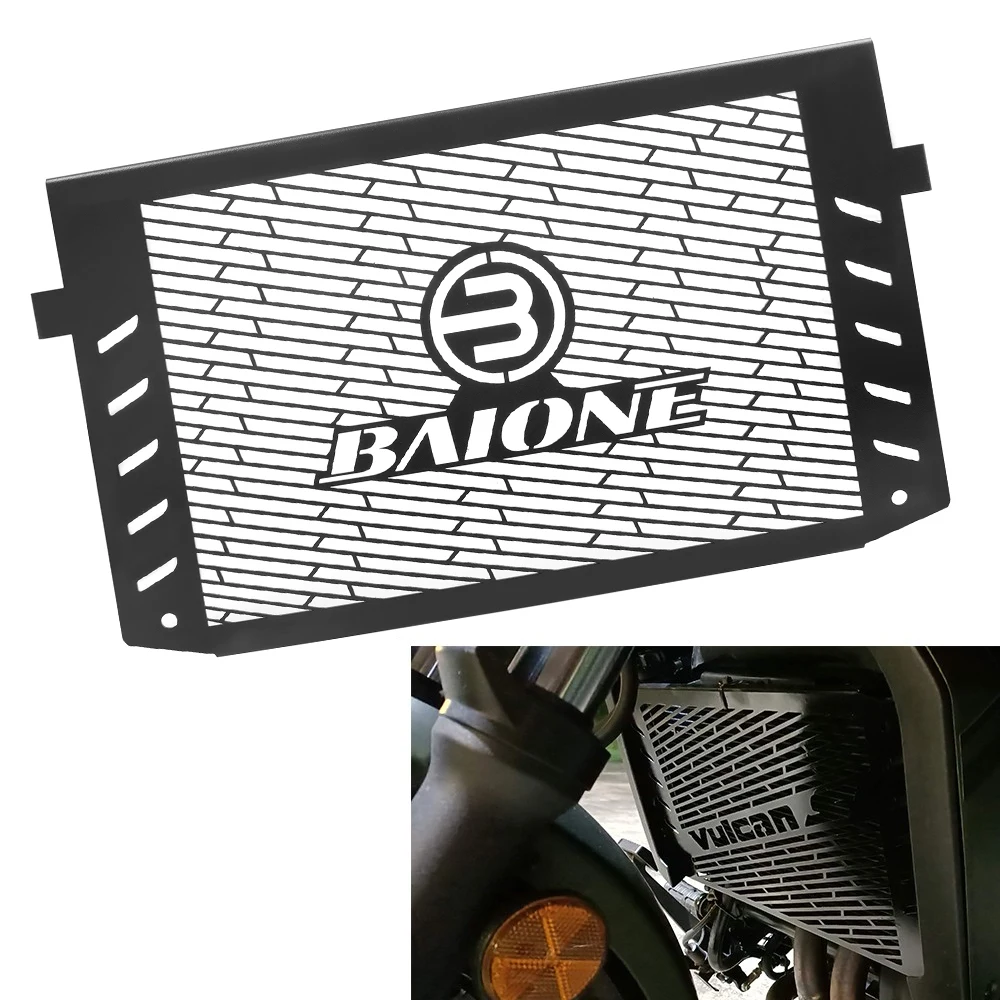 

VULCAN 650 Motorcycle Accessories Radiator Guard Protector Oil Cooler Cooling Grille Grill Cover For Kawasaki VULCAN S 2015-2019