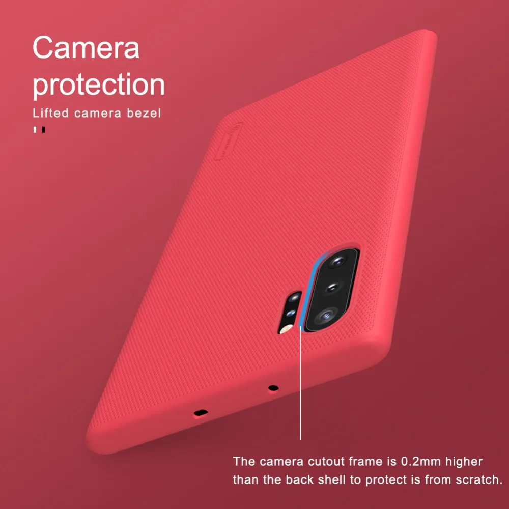 Для samsung Galaxy Note 10 S10 S9 S8 Plus S10E чехол Nillkin PC Матовая защитная задняя крышка для samsung S10 S9 S8 Plus S7 Edge чехол
