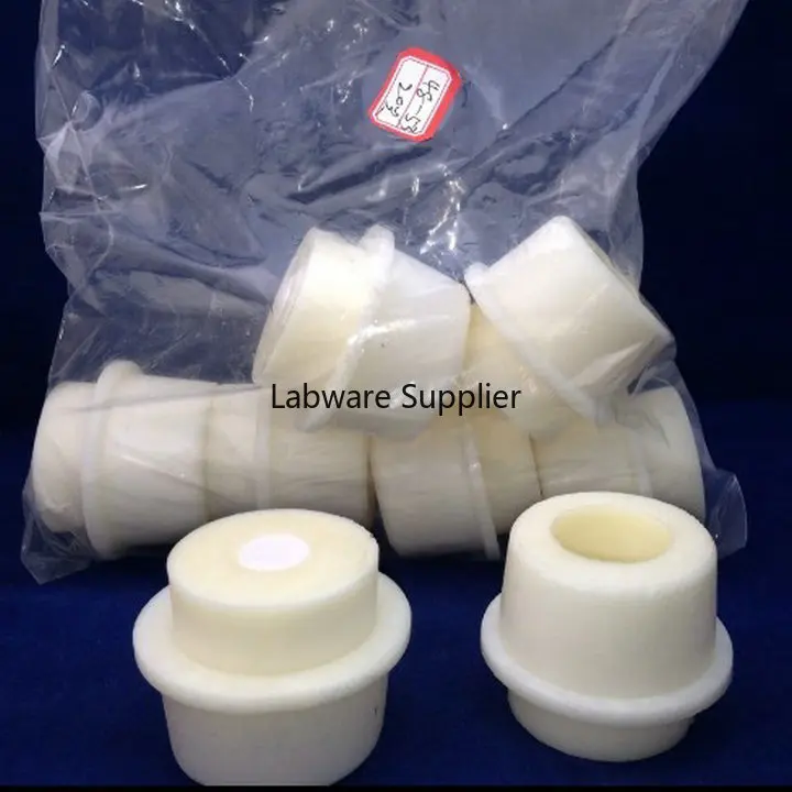 5 шт./партия различные размеры коническая колба Силиконовая пробка бежевый