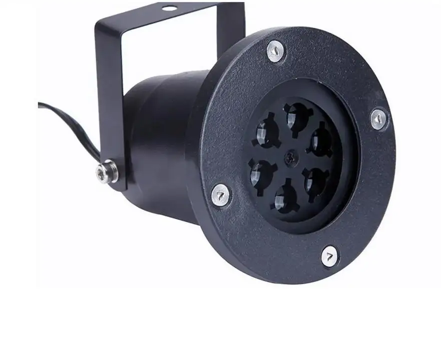 Рождественский лазерный проектор в виде снежинок 12 типов уличная светодиодная