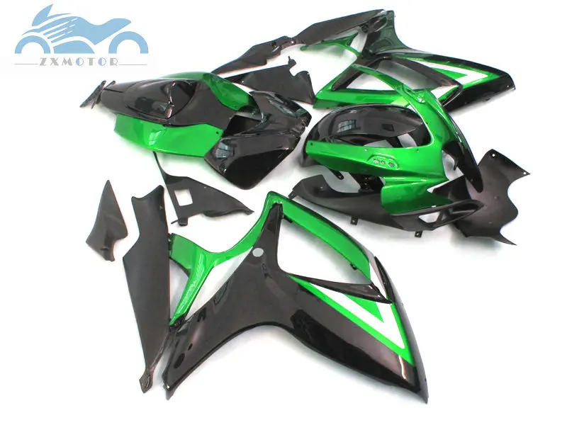 Набор инжекционных обтекателей для SUZUKI K6 GSXR 600 750 2006 2007 ABS мотоцикл Обтекатели GSXR750 GSXR600 06 07 синий черный кузов
