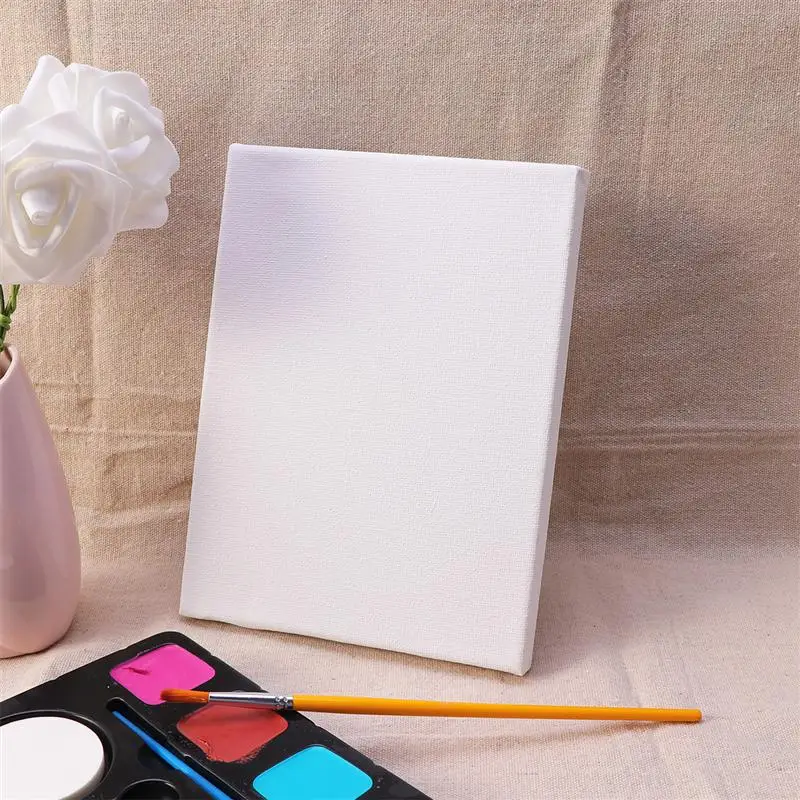 

10PCS Wood Painting Frame Cotton White Stretched Canvas Frame for Drawing Painting DIY Canvas Painting Supplies