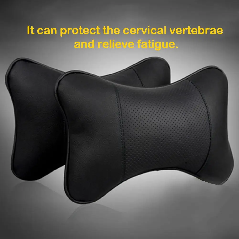 Универсальный подголовник из искусственной кожи на четыре сезона подушка шею