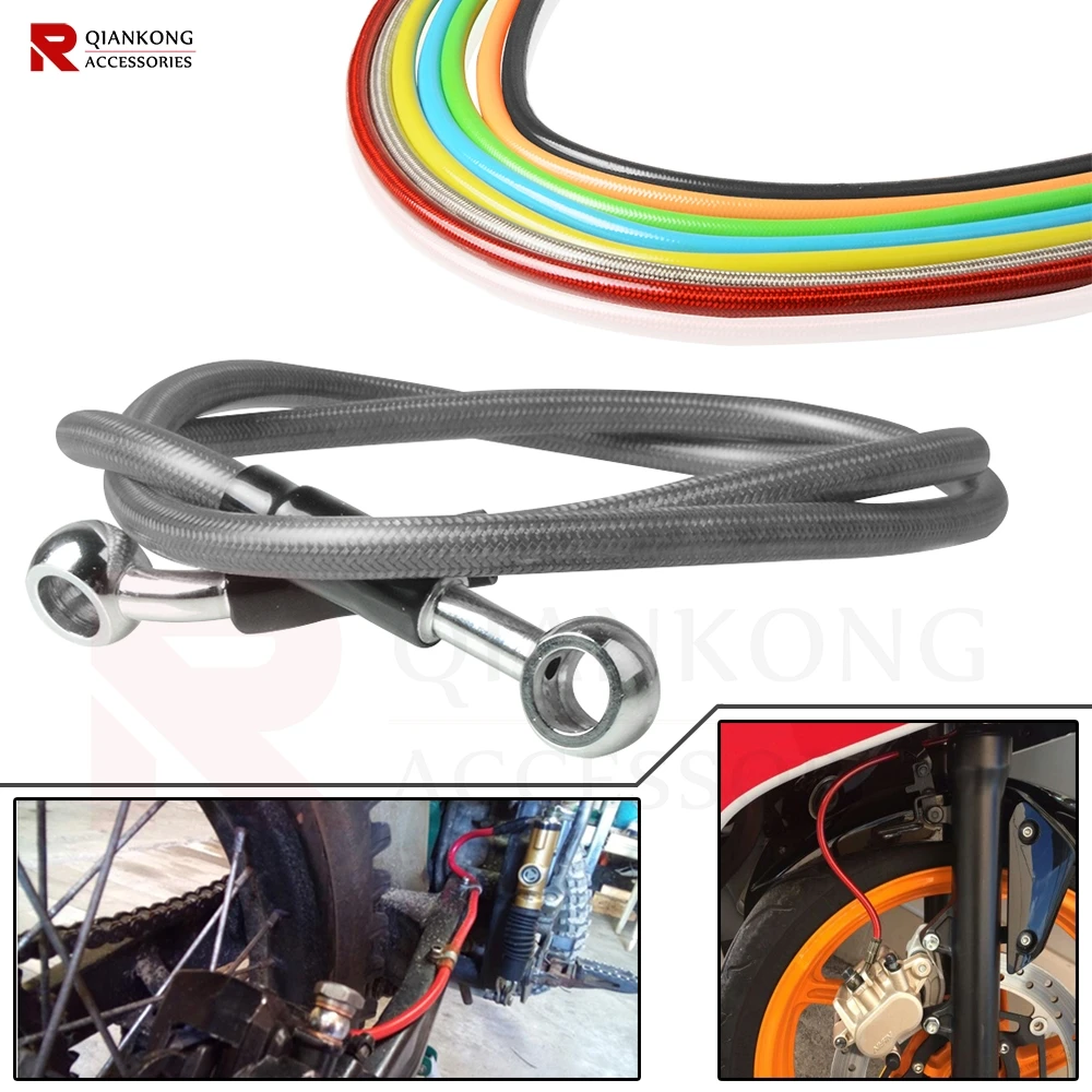 Для SUZUKI RM85 RM250 RM125 RMZ250 RMZ450 RMX450Z RMX250S мотоциклетные плетеные тормозные шланги