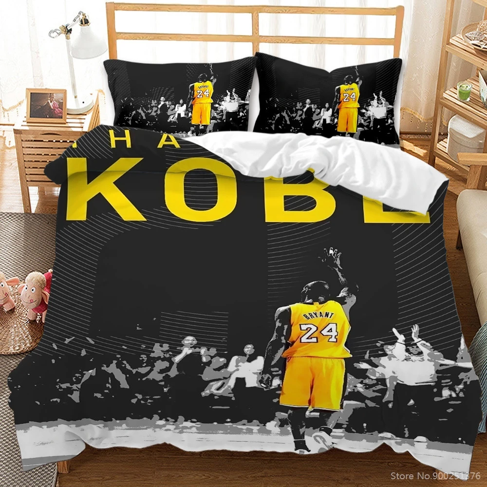 

3D Basketball Printed Twin Full Queen King Size Bedding Set Soft Comforter Cover / Duvet Cover Set Home Textile for Boys Gift