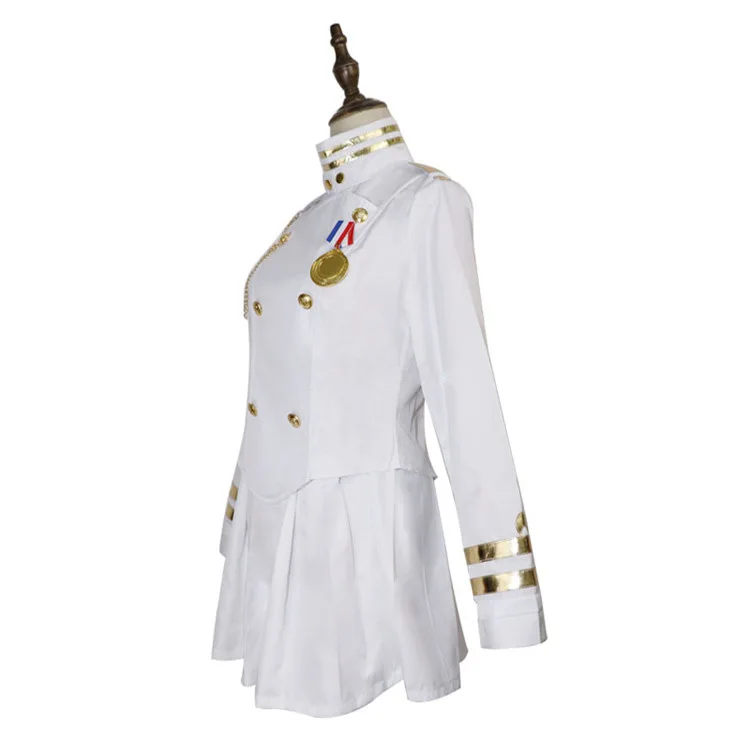 Игра Azur Lane Белый Корабль форма Косплэй костюм женское платье Atago Такао костюмы и