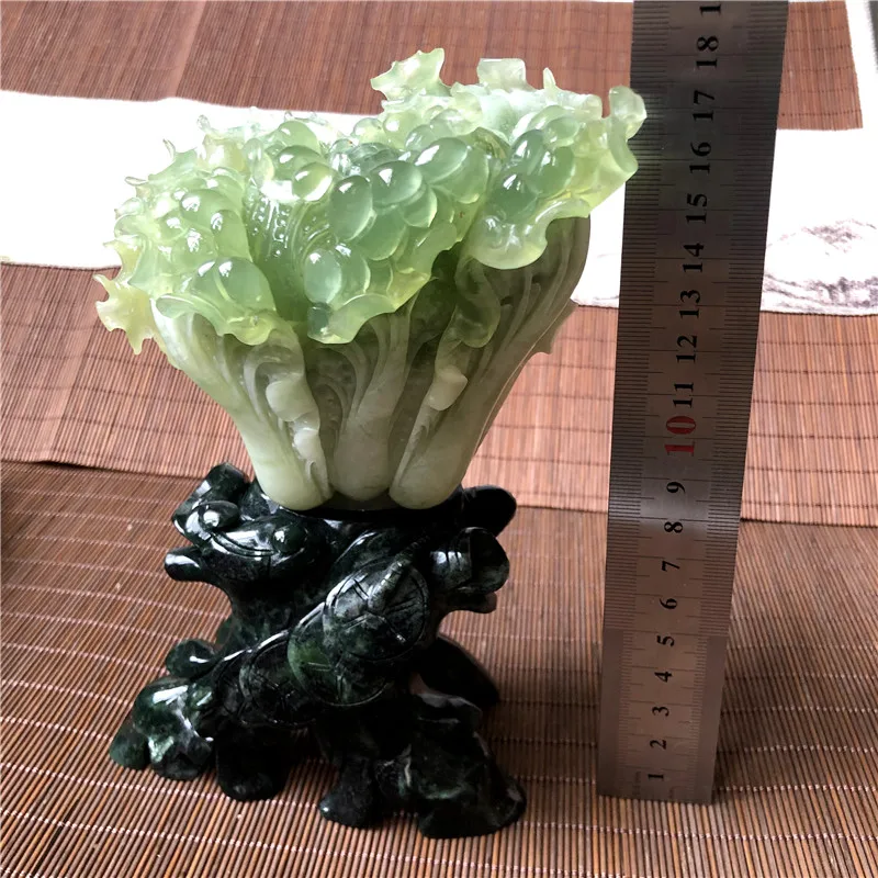 

Natural xiuyu jade A HandCarved jade cabbage crafts jadeite jade green jade pendant jade ornaments crafts jewelry jade necklaces