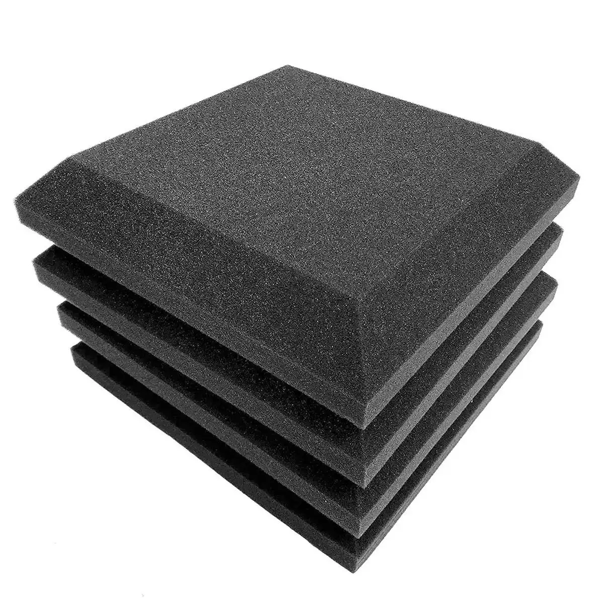

6/12/18Pcs Studio Acoustic Foam Sound Foam Sound Proofing Protective Sponge Soundproof Absorption Treatment Panel 30x30x5cm