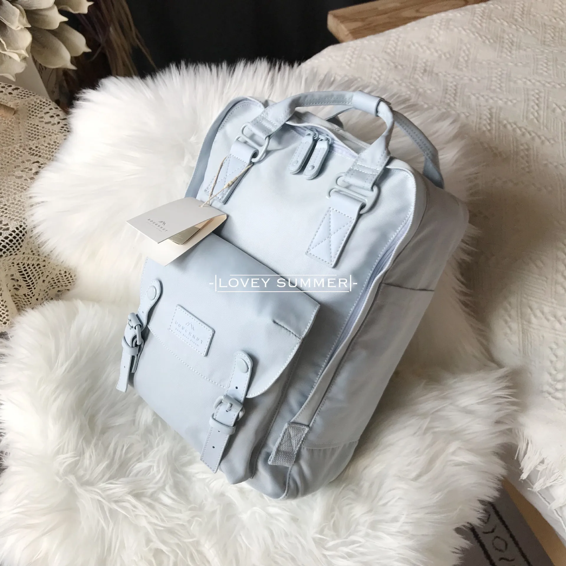 

Doughnut Hong Kong ins doughnut Travel Backpack men's and women's new leisure schoolbag outdoor fashion
