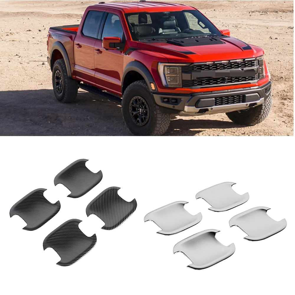 

Подходит для Ford F150 2021 2022 наружная боковая дверная ручка крышка чаши декоративная отделка автомобильные аксессуары