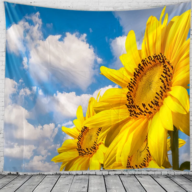 Растительный гобелен домашний декор дурмана хиппи богемное Декор спальные