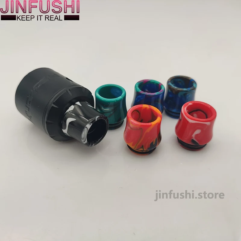 

SUB TWO new 6pcs/pack 810 resin drip tip with multi-color suitable for RTA/RDA/RDTA electronic cigarette drip tip