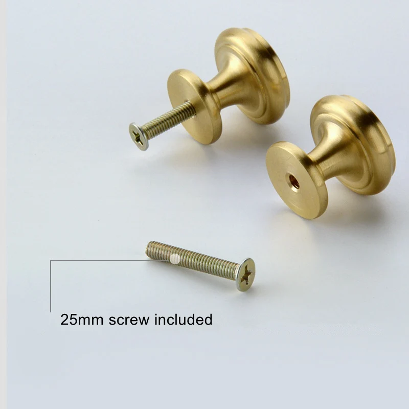 Латунные ручки для шкафа кухонные ящики Золотая мебель фурнитура ретро фотошкаф
