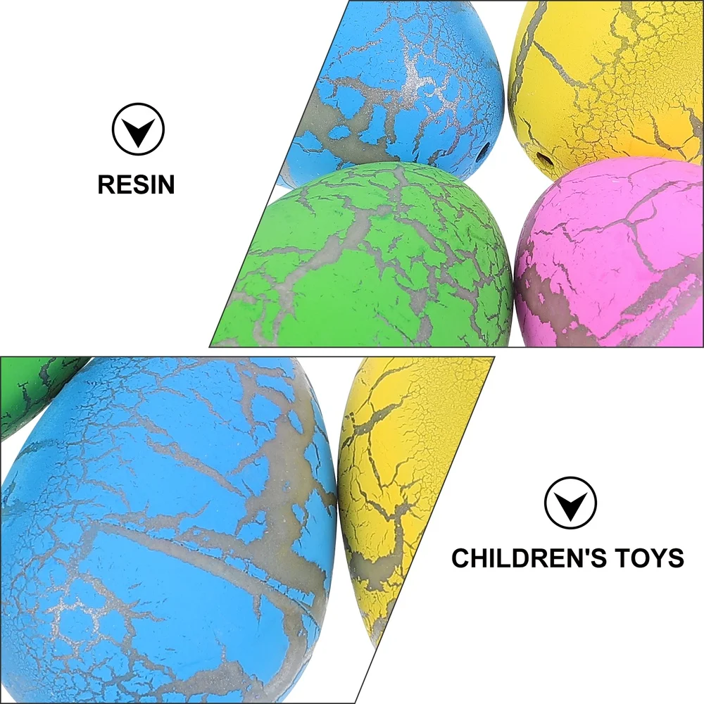 

12Pcs Eggs Adornments Hatched Baby Models (Assorted Color)