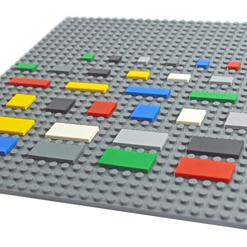 

100pcs DIY Building Blocks Thin Figure Bricks Smooth 1x4 Educational Creative Size Compatible all Brand Toys for Children