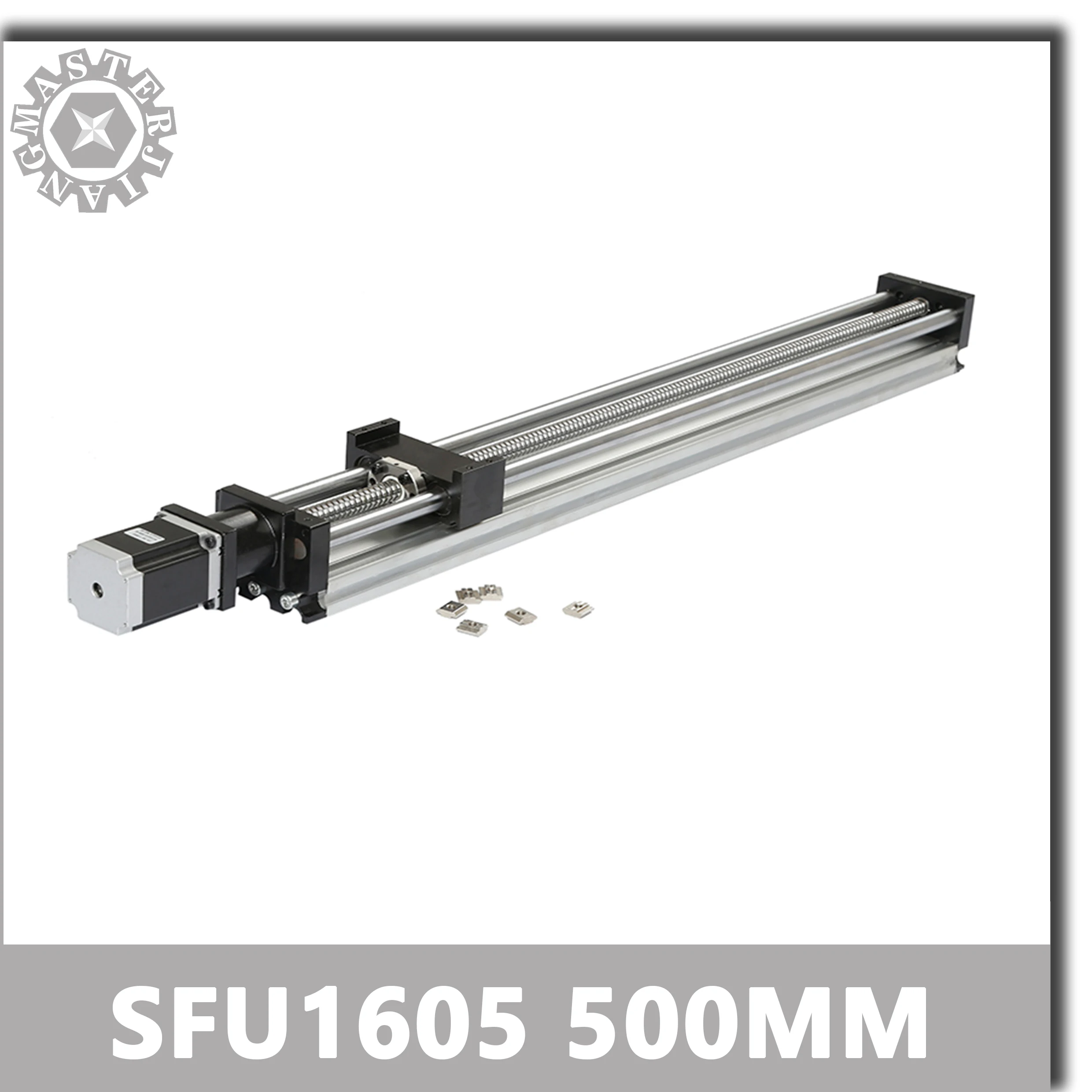 SFU1605-500mm линейные направляющие рельсы с линейным приводом Системы модуль таблицы