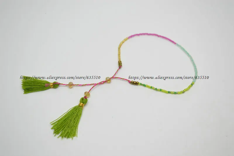 Женские Шарм-браслеты со стеклянными бусинами | Украшения и аксессуары