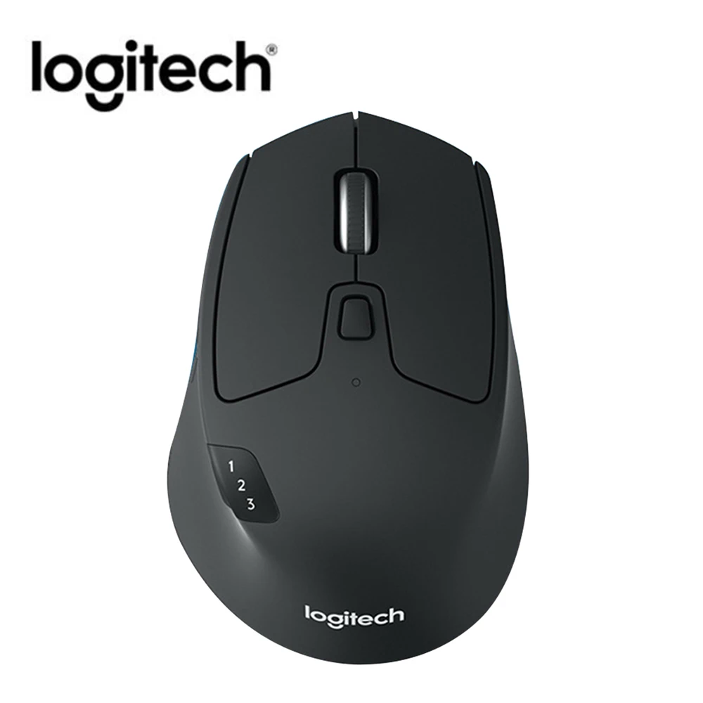 

Logitech M720 Wireless Mouse 2.4GHz Bluetooth 1000DPI Gaming Mice with Unifying Dual Mode Multi-Device for Windows Mac Android