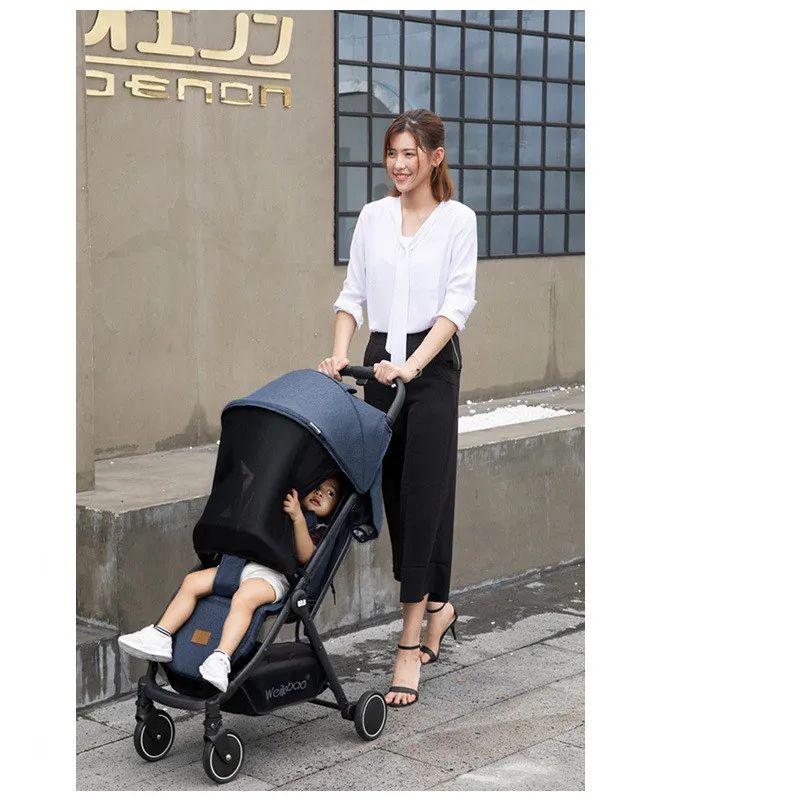 Красивый пейзаж для детей коляска 3 в 1 амортизация подвеска розовая портативная