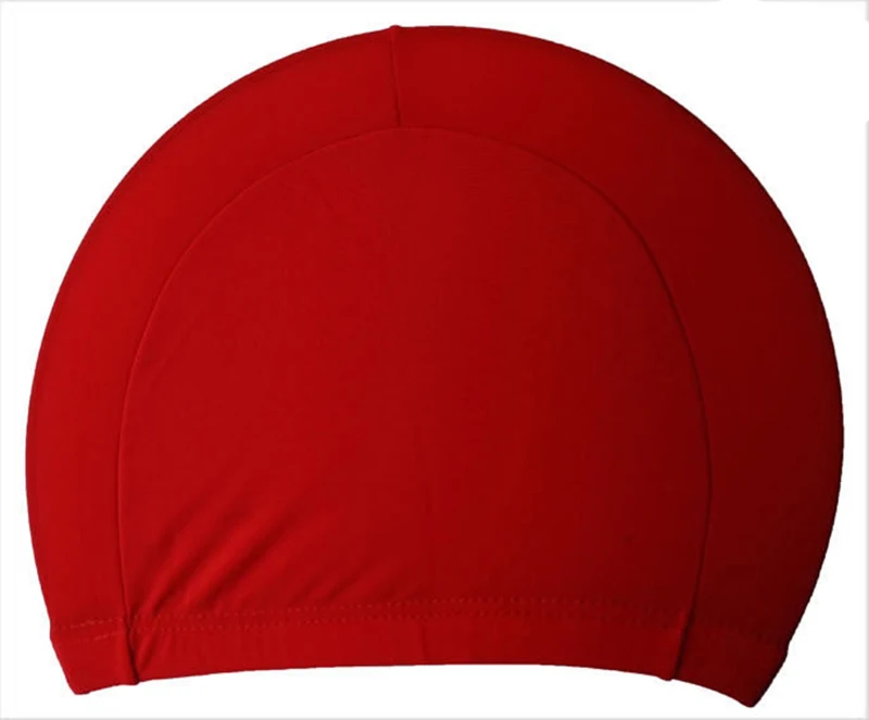 

Free Size Fabric Protect Ears Long Hair Sports Siwm Pool Swimming Cap Hat Adults Men Women Sporty Ultrathin Adult Bathing Caps
