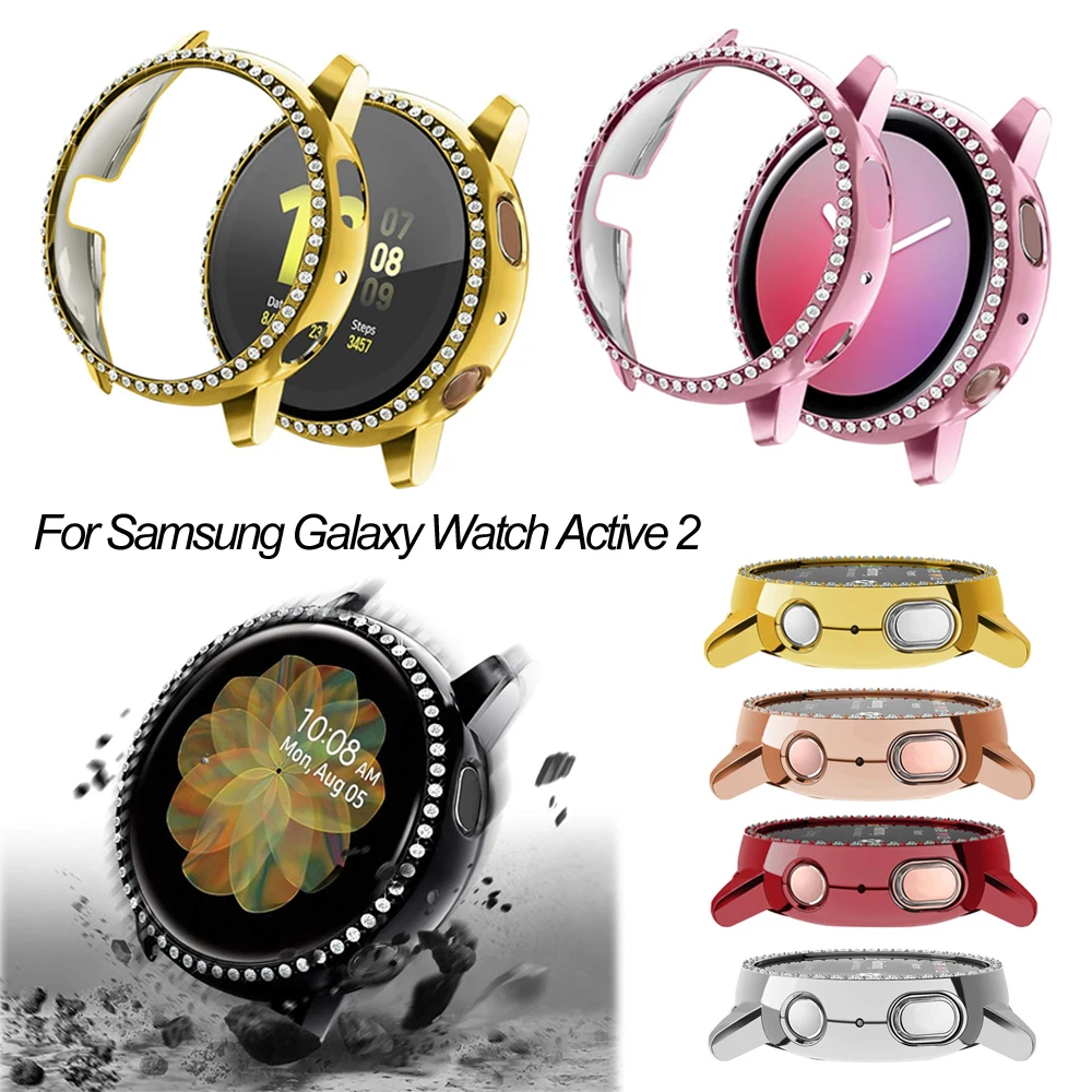 Для Samsung Galaxy Watch Active 2 40 мм 44 Жесткий Чехол для часов из поликарбоната модный