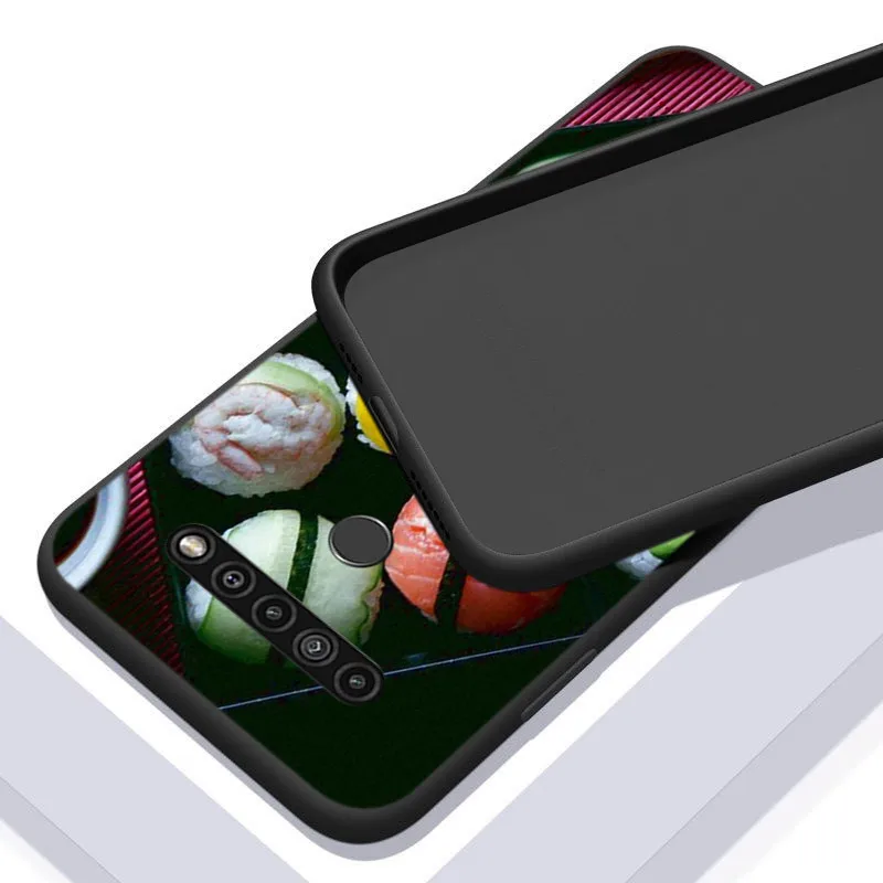 

Yummy Food Sushi For LG K22 K71 K61 K51S K41S K30 K20 2019 Q60 V60 V50S V50 V40 V35 V30 G8 G8S G8X ThinQ Phone Case