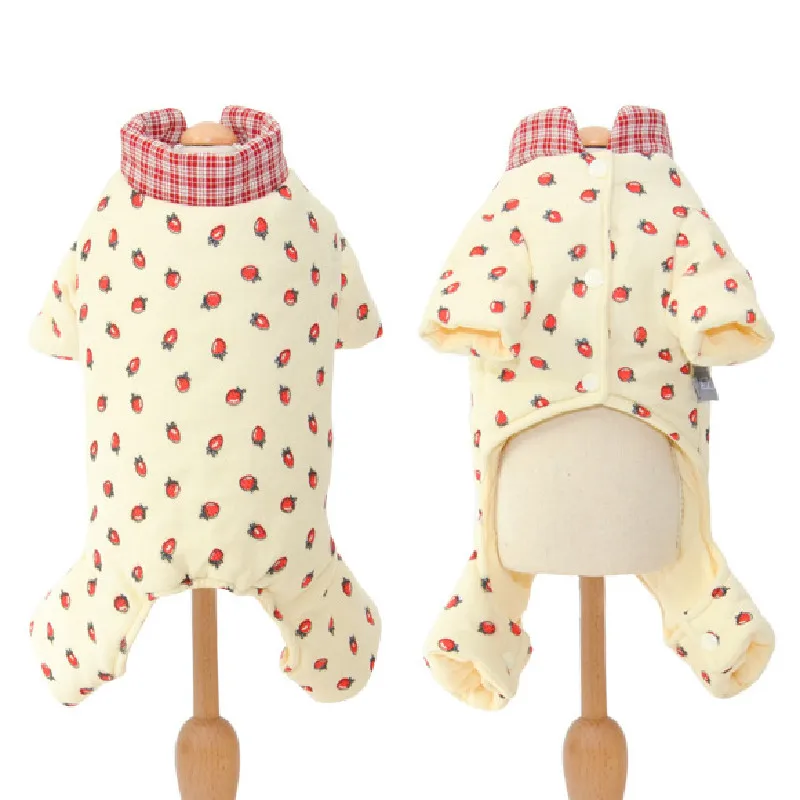 

Winter Dog Coat Jumpsuit Small Dog Clothes Outfit Warm Pet Costume Apparel Puppy Clothing Garment Dropship Dog Products Supplies